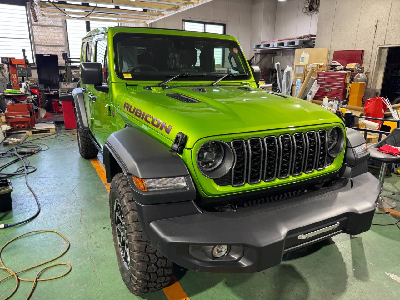 Jeep ラングラー フルラッピング